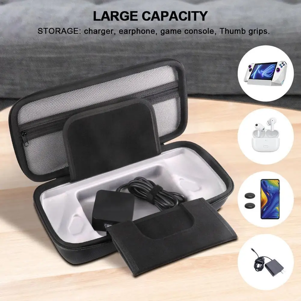 

For ASUS ROG Ally Handheld Game Console Portable Storage Travel Bag Case Black Box Carrying I2S8