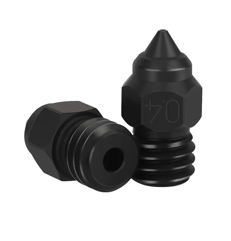 MK8 Nozzle For CR-6 SE Hard Steel Brass Copper Plated Nozzles for CR6 SE CR5 Pro Ender 3 S1 Pro CR10 V2 Ender5 Nozzle 0.4 0.6mm image 5