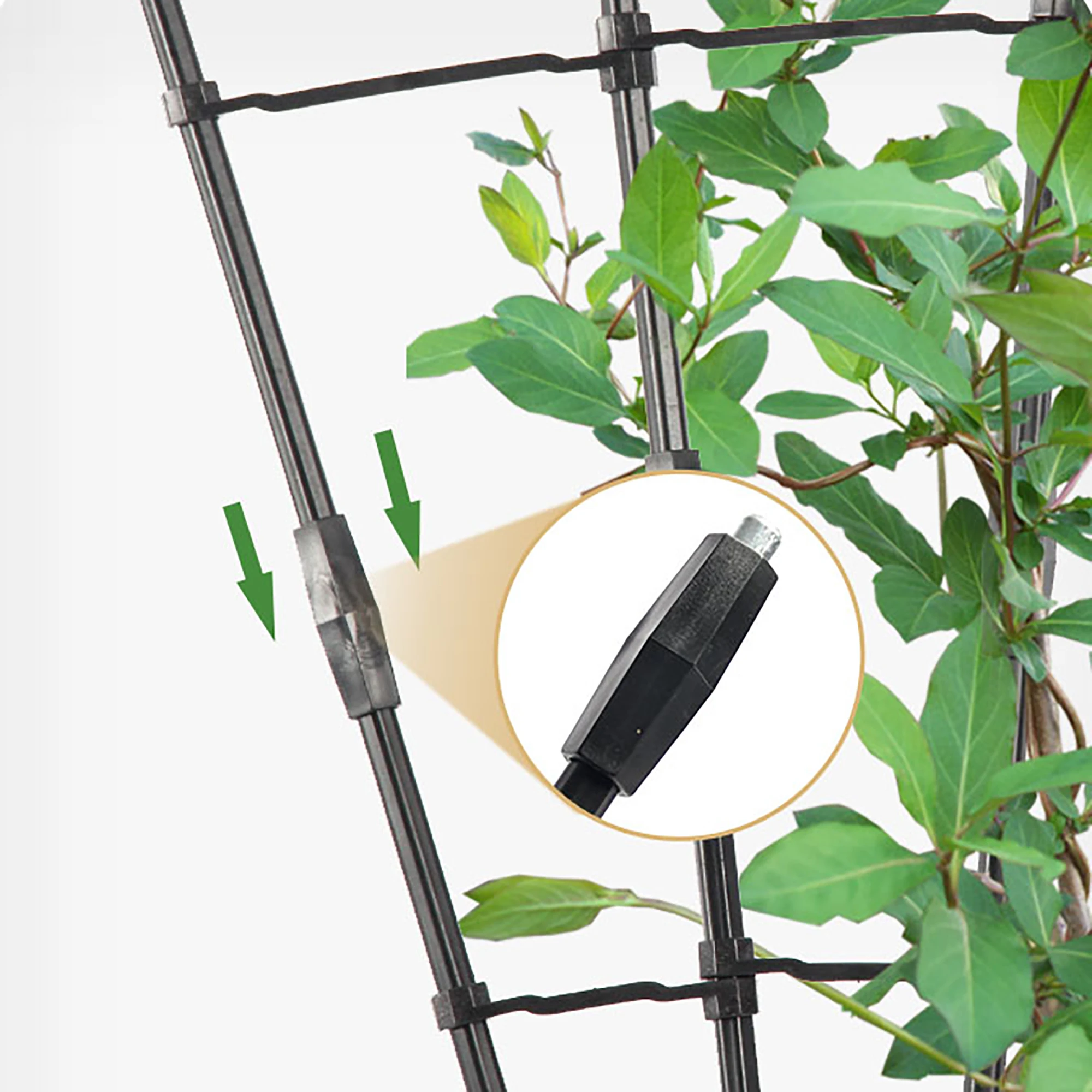 Traliccio Regolabile Per Piante Da Interno In Metallo Antiruggine – Supporto Versatile Per Rampicanti E Monstera, Ideale Per Vasi E Giardinaggio Domestico