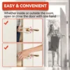 Cat Door Holder Latch Adjustable Dog Door Stopper Elastic Gate Lock Flex Latch Strap Keep Dog Out From Entering Pet Gate Supply 3