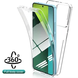 360 Full Body Shockproof Silicone Case with Hard PC Cover - Redmi 13C 4G