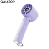 Portable Mini Fan, Handheld Fan with LED Display & Flashlight, 3 Speeds 2000mAh USB Rechargeable Battery Fan 1