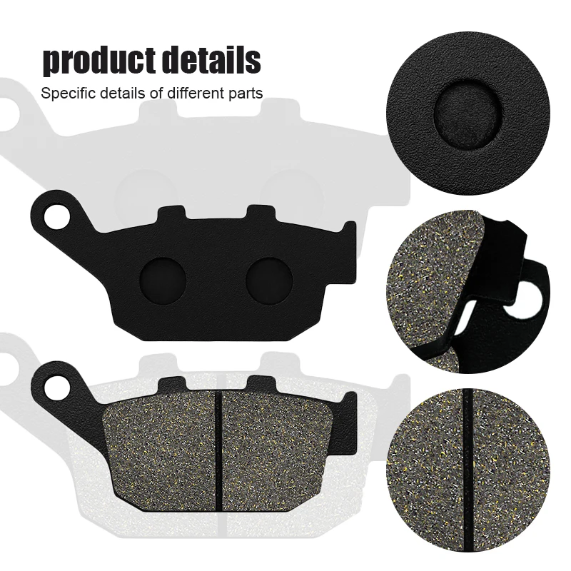 ECLAY Pastiglie Freni Moto Per Benelli TRK502 TRK502X TRK 502 Leoncino - Foto 2