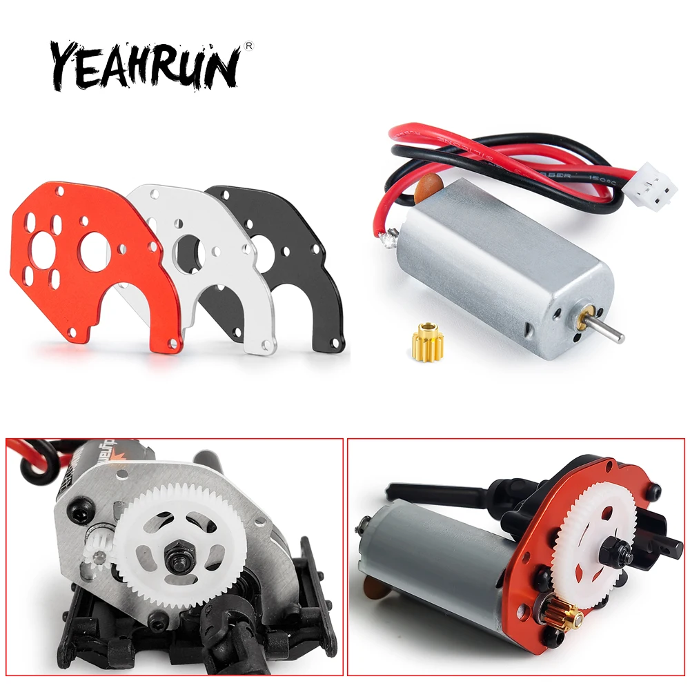 AXspeed Metall-Getriebehalterung Für Axial SCX24 RC Crawler – Upgrade-Platte In Rot