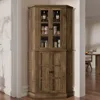 Corner Storage Cabinet, 67 1