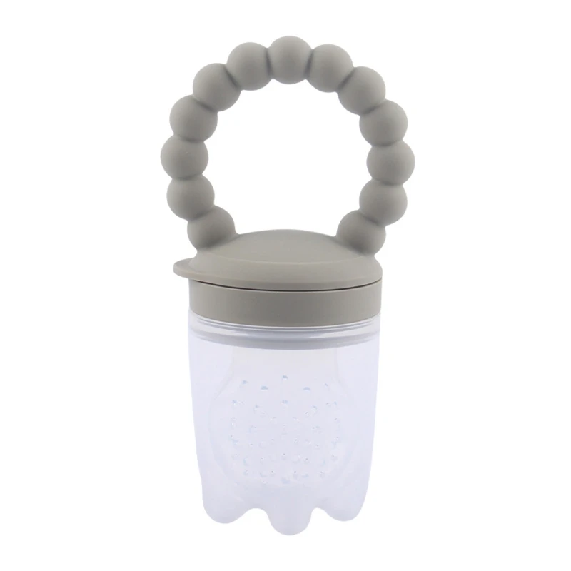 Baby Vegetable Bag Silicone Chewing Pacifier Baby Feeding Mesh Bag Kid Nutrition Feeder Supplies D7WF
