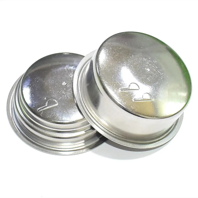 Delonghi Donlim Petrus용 가압 1 홀 커피 필터 바구니, 51mm 포타필터, 에스프레소 커피 도구, 싱글 및 더블 컵 