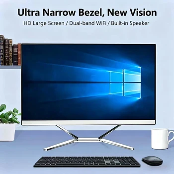 Desktop Computer,Core I5 I7 I9,Monoblock PC,Touch Screen,All in One PC,Barebone System High Performance Office Gaming Computer