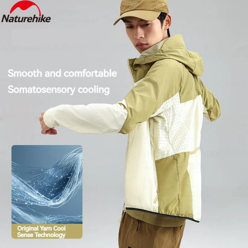 Naturehike Sun Protection Clothing Quick Dry Jackets UPF100+ Summer Coat Riding Breathable Cool Fishing Outdoor UV Sportswear