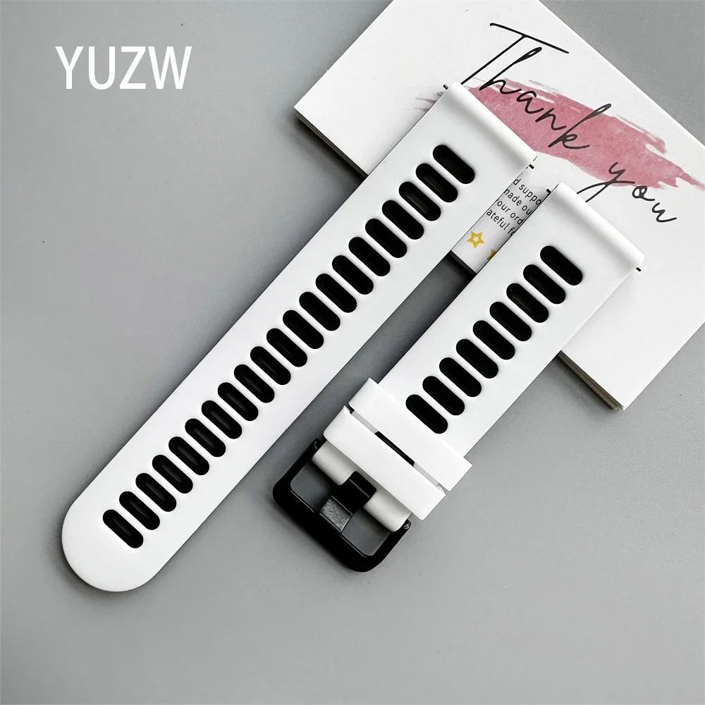 Sports Silicone Wrist Strap - 20mm/22mm Adjustable Watchband Bracelet