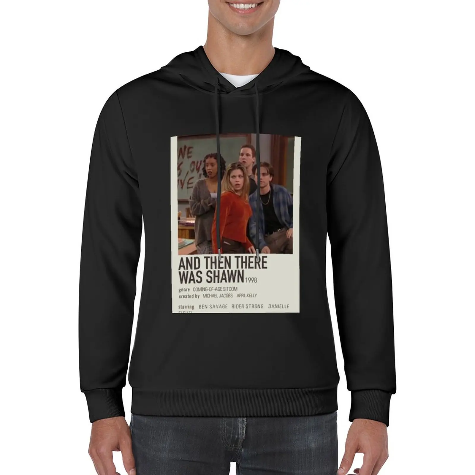 

New And Then There Was Shawn Pullover Hoodie japanese style mens clothing autumn clothes mens hoodie