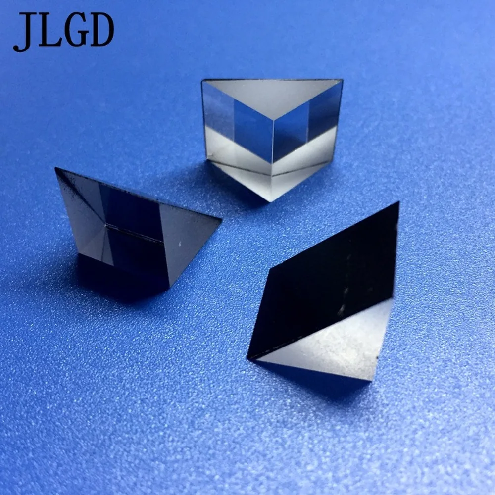 Enhanced Optical K9 Glass Right-Angle Prism with 45-Degree Reflective Coating
