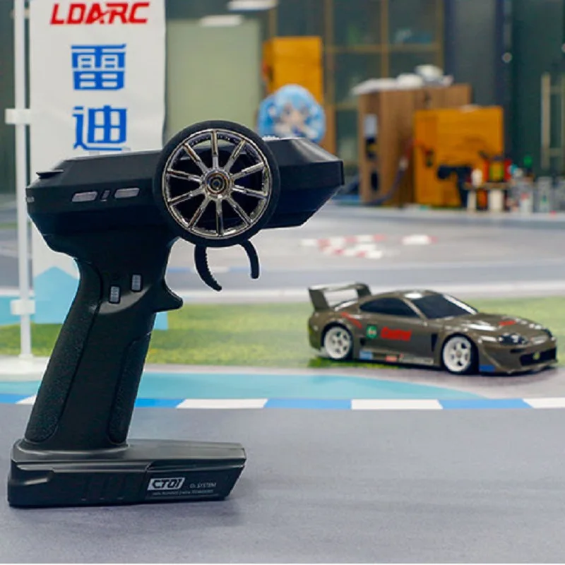 LDARC CT01 송신기 8CH 라디오 리모컨, LCD 원격 측정, 내장 배터리, RC 자동차 탱크 보트용
