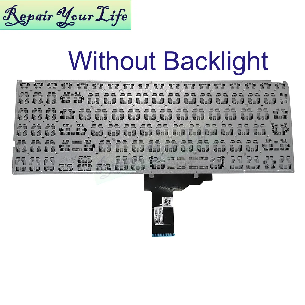 Teclado para Notebook Asus Vivobook R565j R565e R565ea R565ja R565fa R565ma Eua ru Rus Inglês Russo Tailandês - Imagem 5