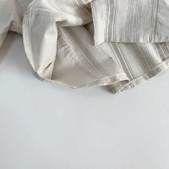 AYNIGIELL ملابس الأطفال للأعمار من 1 إلى 6 سنوات، قميص ربيعي جديد بأكمام طويلة للأولاد، سترة صوفية بأكمام طويلة على الطراز القديم للفتيات 6