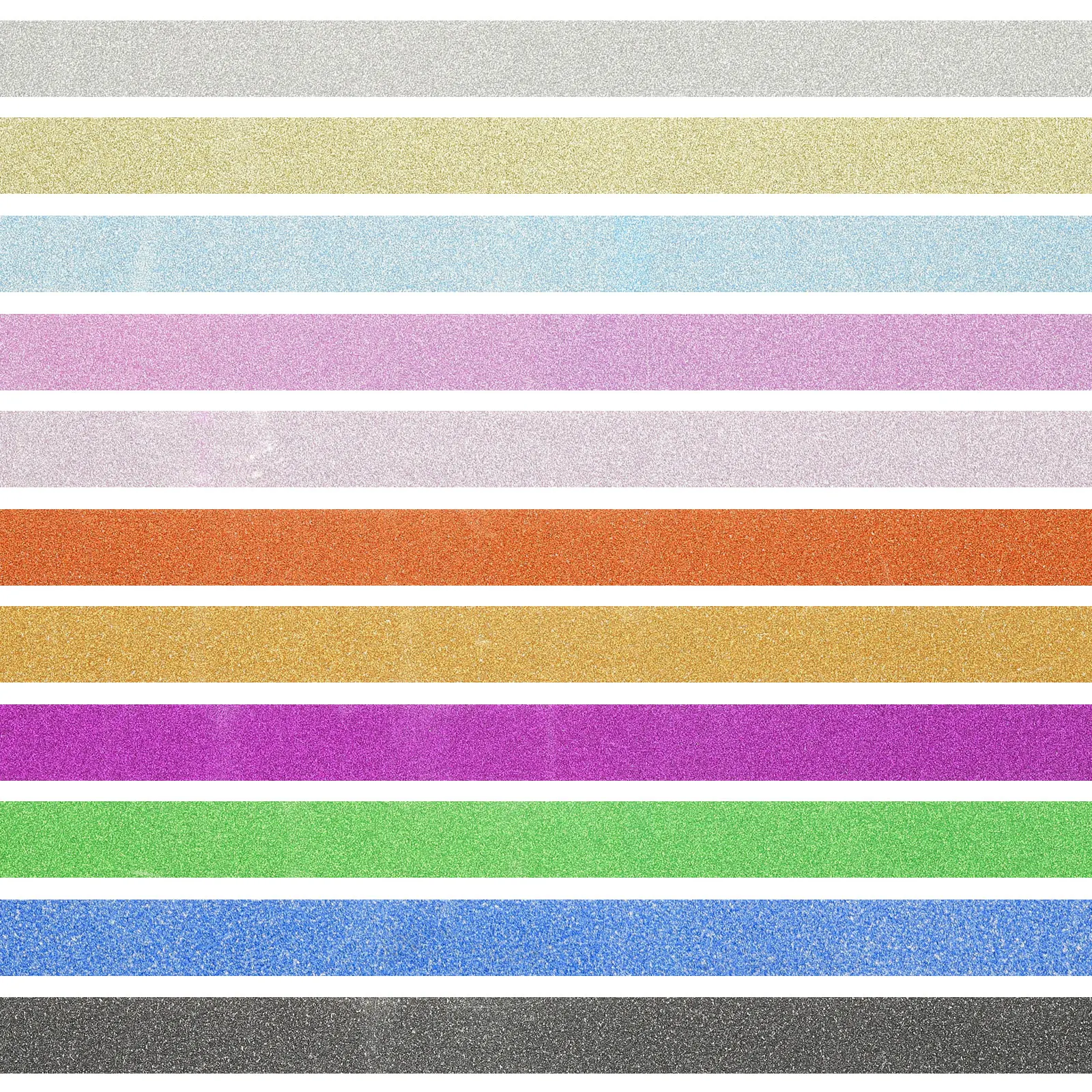 6/12Pc 10m 반짝이 와시 테이프 컬러 마스킹 테이프 DIY 공예 예술 선물 포장 저널 스크랩북을위한 접착 장식 스티커