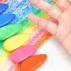 12/24 Colors/Set Drop Shape Crayons Non Dirty Hand Washable Safe Non-Toxic Pen for Kids Baby Toddler Gift Early Education Tools 4