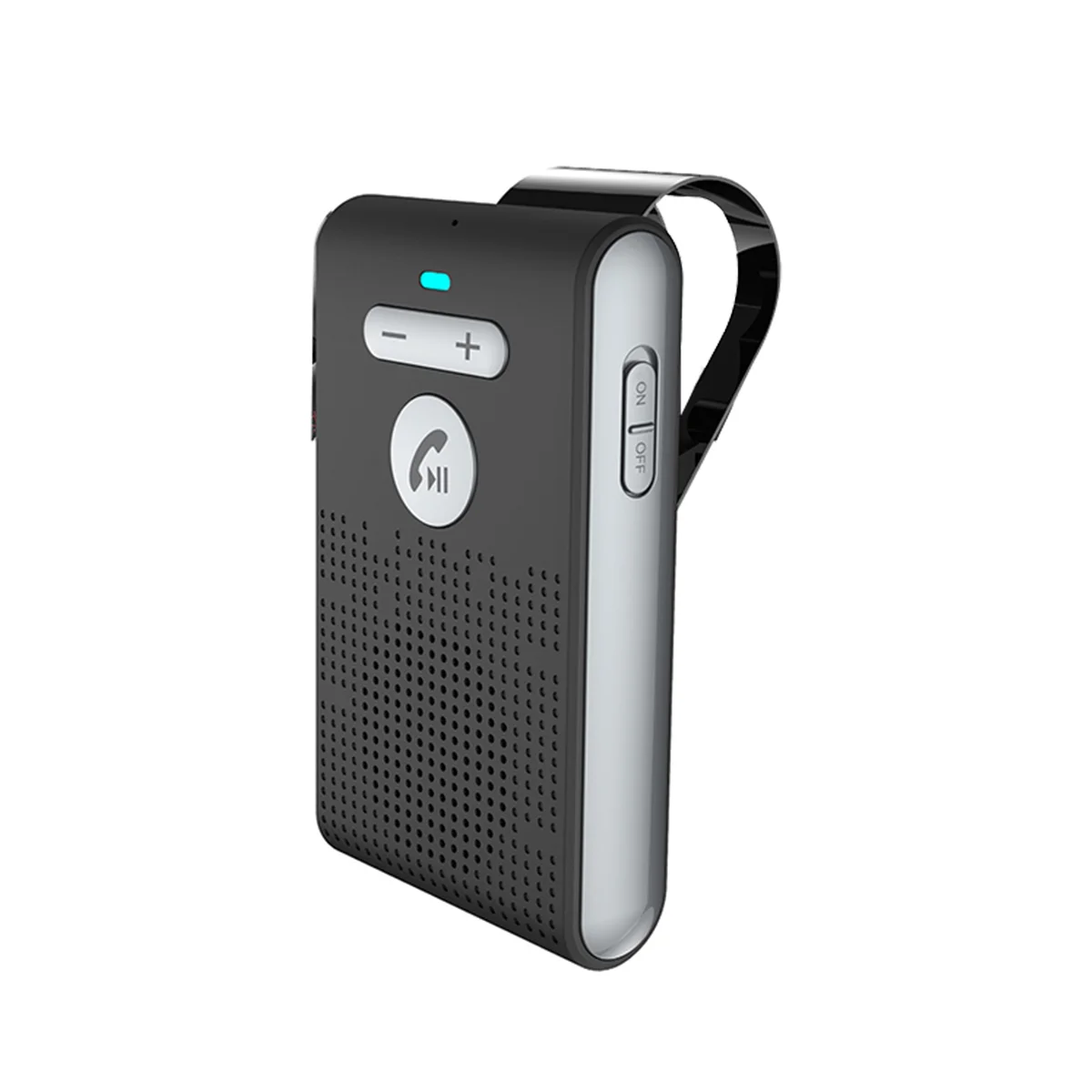

HIFI Bluetooth Speaker Handsfree Car Sun Visor Clip Wireless Audio Receiver Speakerphone Loud Music Player Microphone