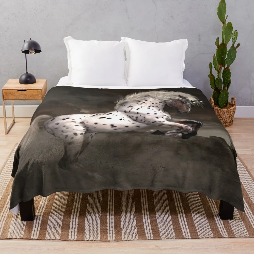 

Leopard Appaloosa - Shiloh Throw Blanket Thermal Blankets For Travel
