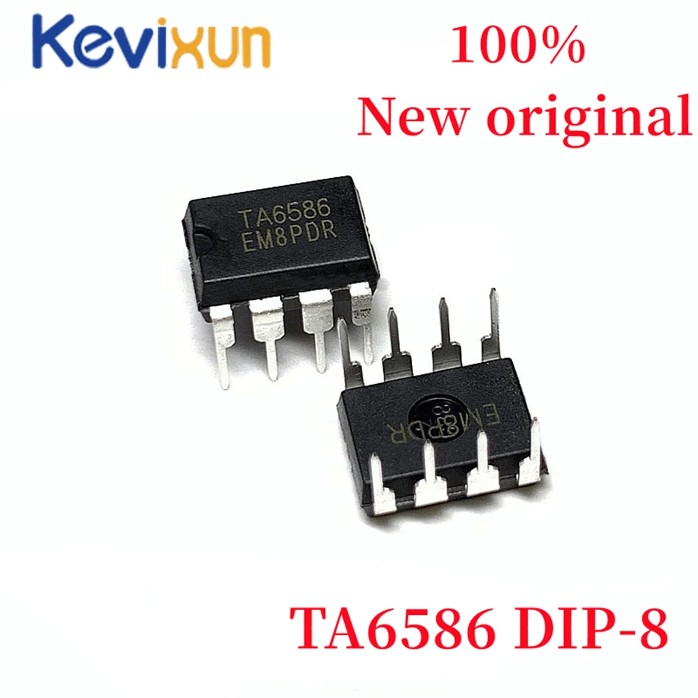 5-10PCS/ TA6586 New and Original  DIP-8 TA6586 Bi-directional DC motor/motor driver IC chip