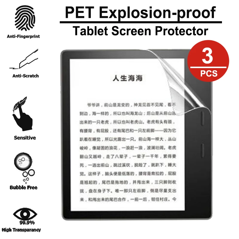 3pcs Hd Clear Ultrathin Screen Protector For Kindle Oasis 3 2019 7