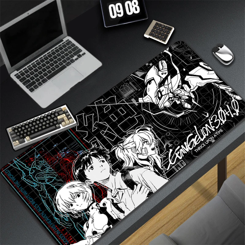 Alfombrilla de ratón grande Xxl e evangelion, accesorios para jugadores