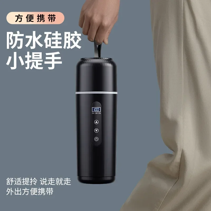2026 신형 12V 24V 차량용 히팅컵, 트럭 차량용 USB 보온 히팅 주전자