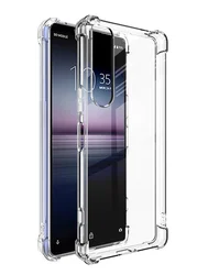 Shockproof Silicone Soft Clear Back Phone Cover - Vivo V23 Pro (Clear)