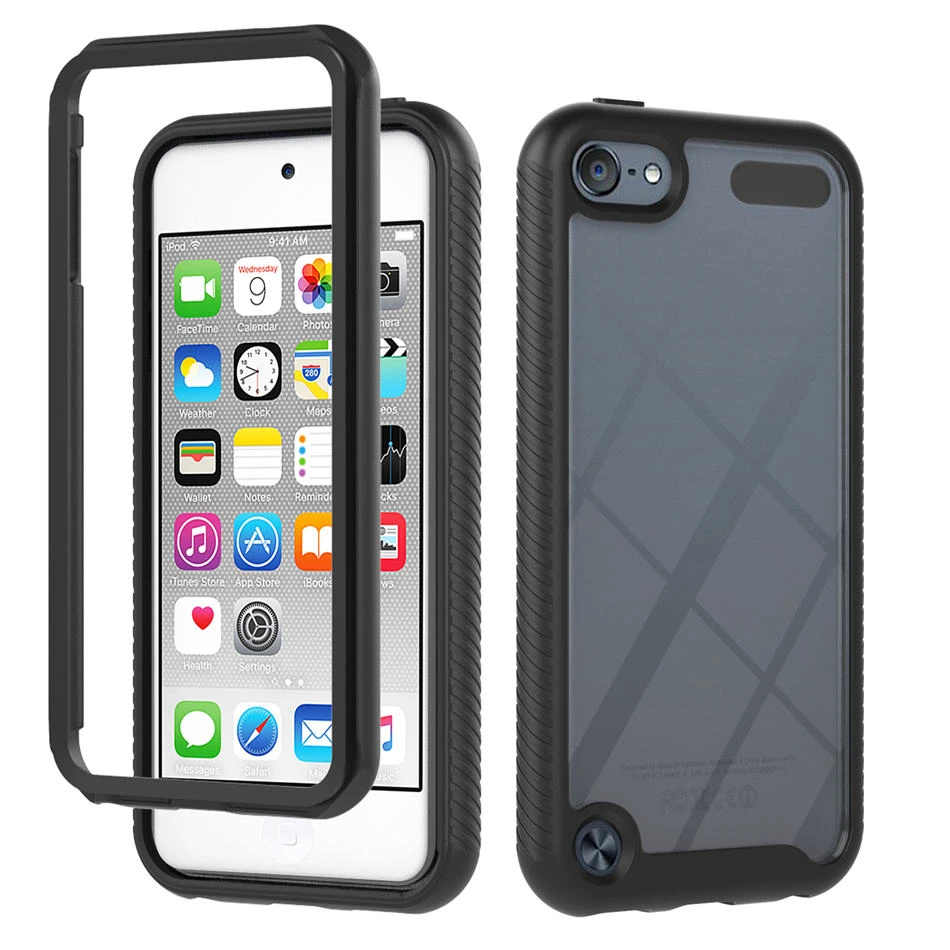 Shockproof Case For iPod Touch 7 6 5 Bumper Silicone Back Cover iPhone 13  Mini 12 11 Pro Max Xs X Xr SE 2022 Touch 5 6 7 Funda