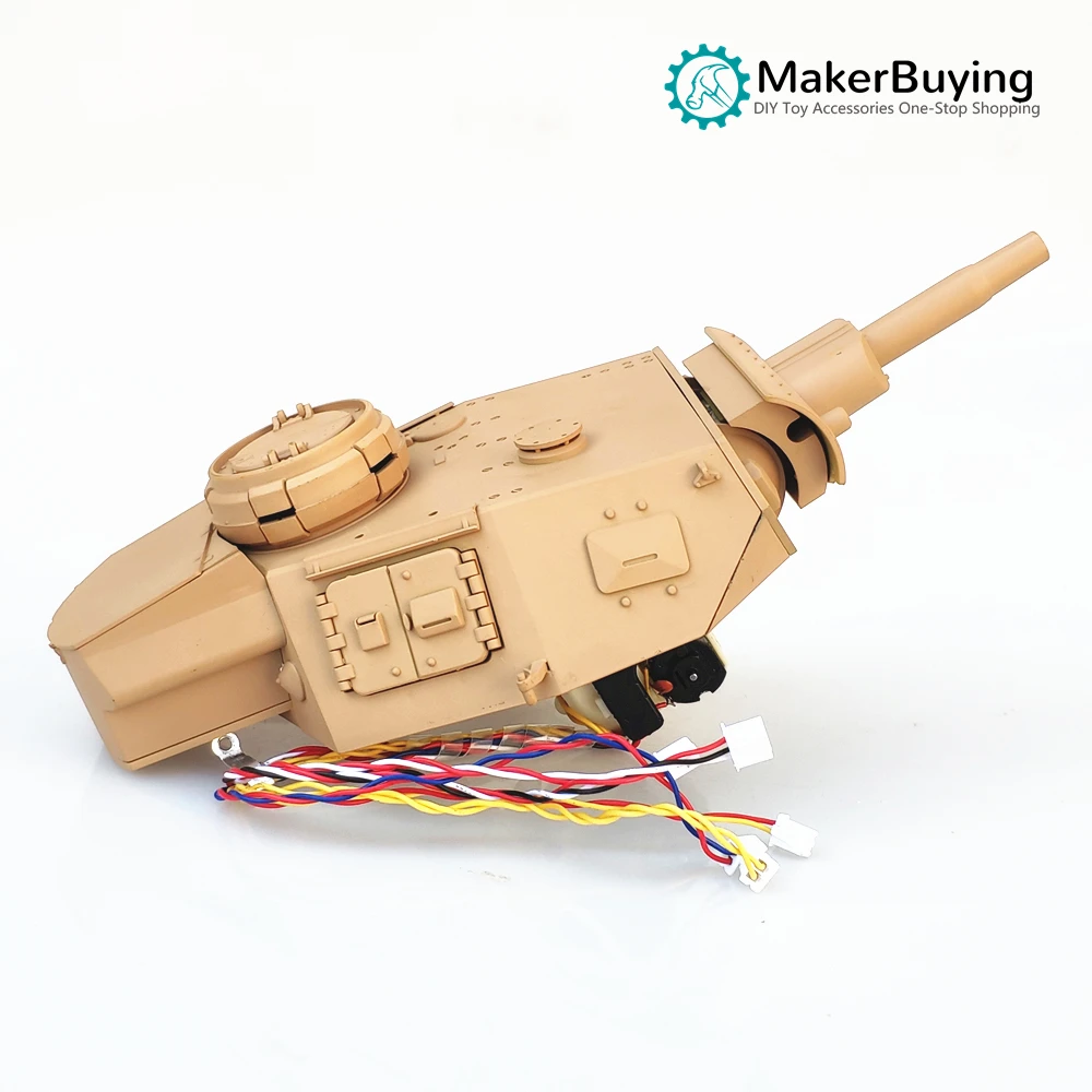 

Henglong Toys 1/16 Немецкий № 4 Танк 3858 детали кузова автомобиля нижняя поверхность башня Модель пульта дистанционного управления