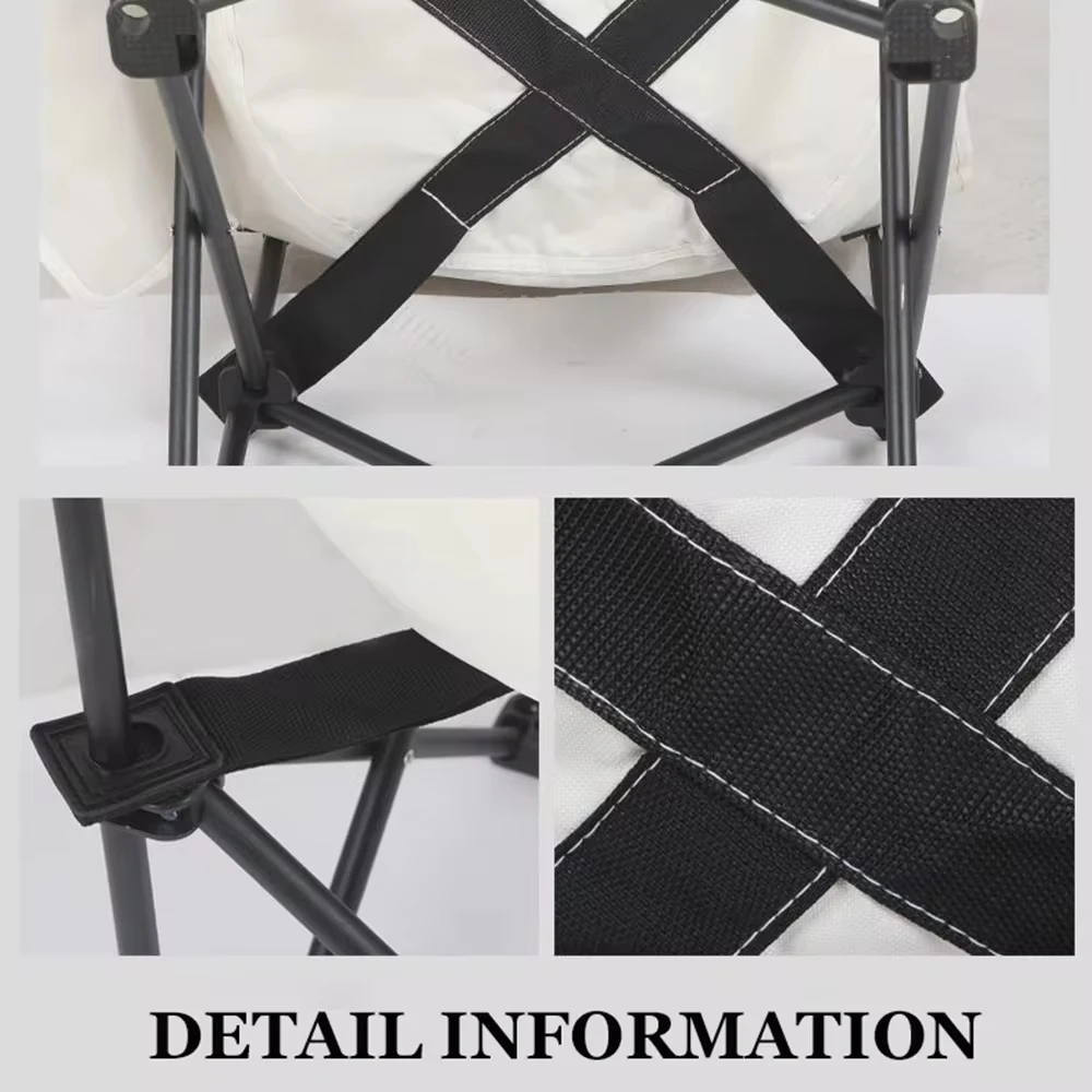 Heavy Duty Folding Moon Chair 5