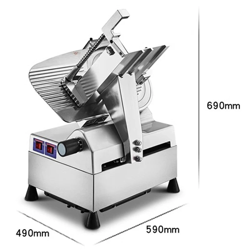 Automatic Mini Electric Meat Slicer Mutton Rolls Vegetable Cutter Chopper Beef and Mutton Machine Vegetable Bread Shredder 3