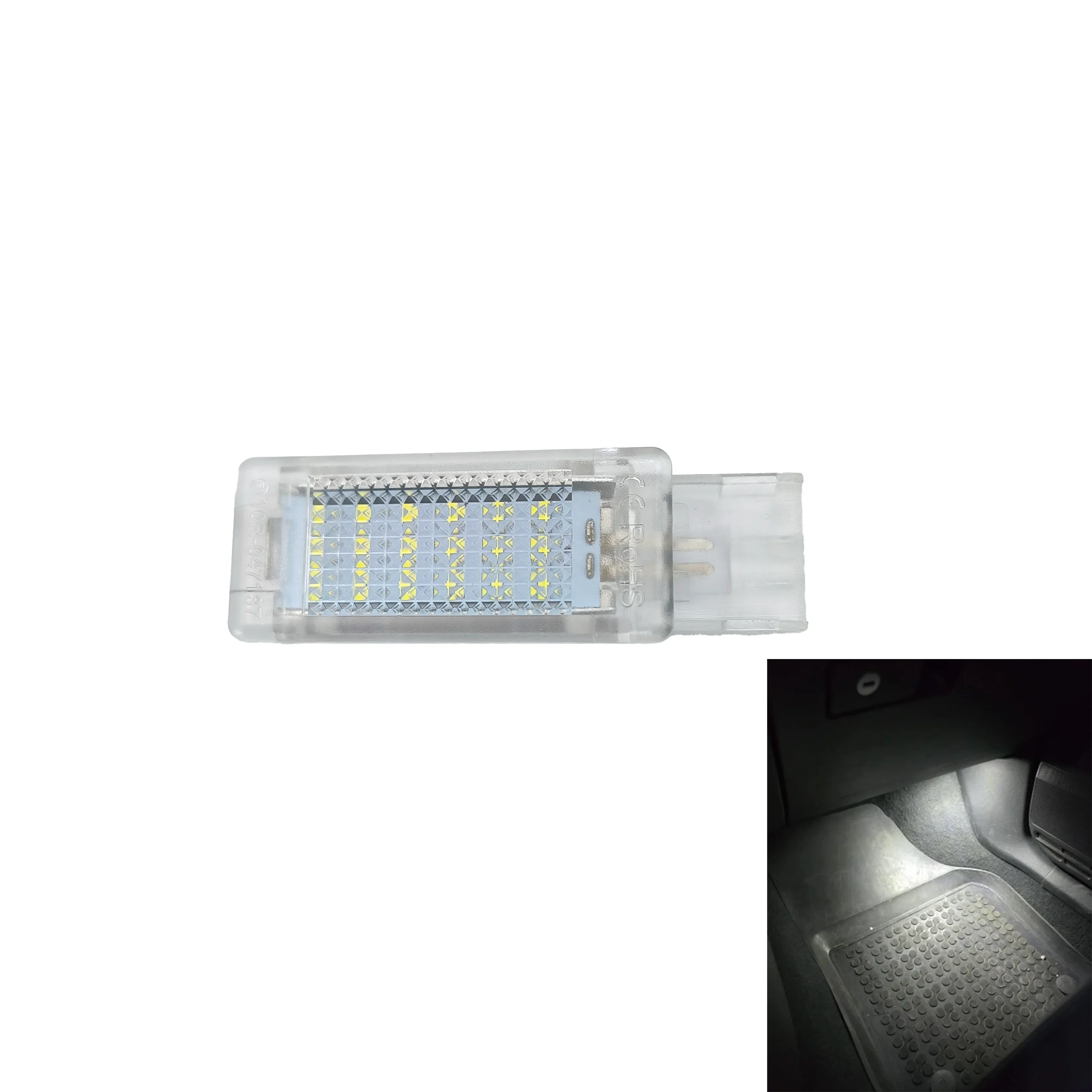 Luz LED Interior para reposapiés para VW Golf 5/6/7 Plus Polo Scirocco Passat B6 B7 B8 CC Tiguan Jetta Caddy Tourage Sharan EOS