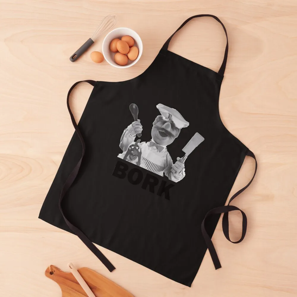 

Bork Bork Classic Apron Smock for hairdressing Cooking House Things For Home And Kitchen kitchen item Apron