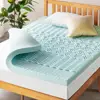 4 Inch Gel Memory Foam Mattress Topper 5 Zone Cooling Technology Pressure Relief Conforming Foam Short Queen Undisturbed Sleep 2