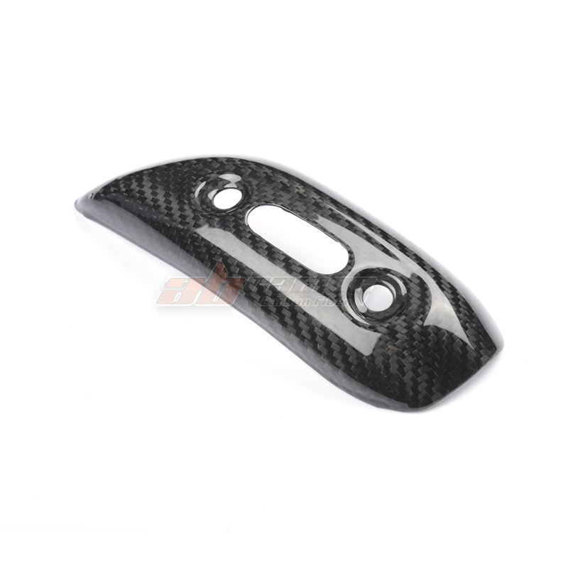 Exhaust Pipe Heat Shield Cover Guard Fairing For Ducati Monster 696 795 796 1100 Full Carbon Fiber