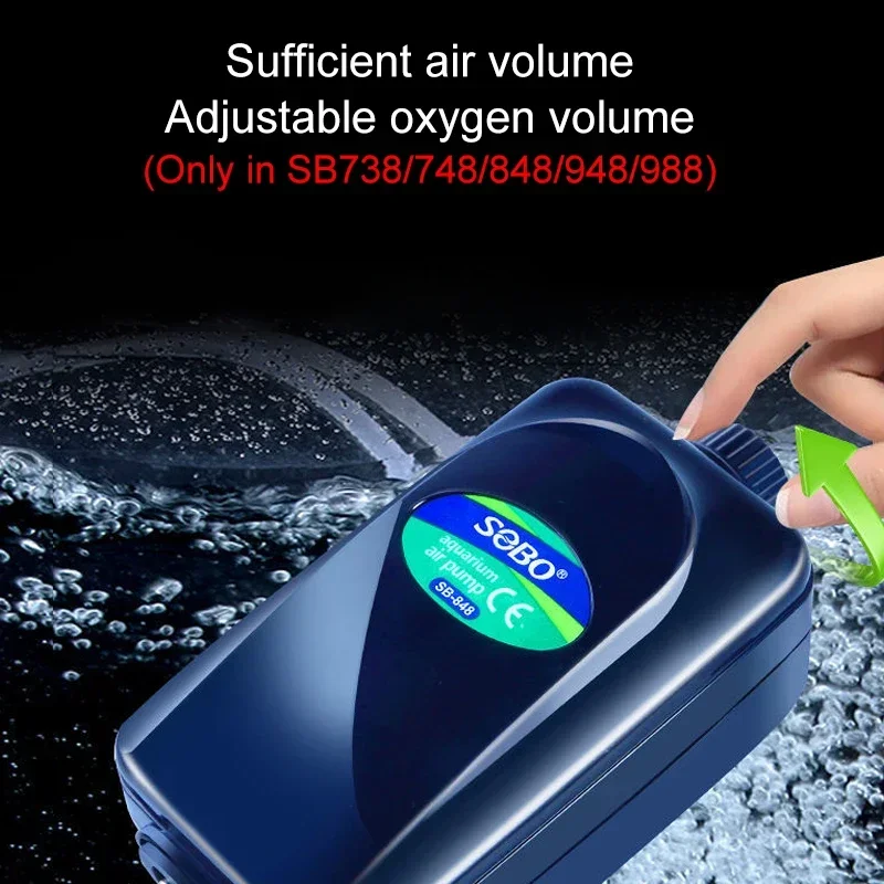 Aquarium Oxygen Air Pump Fish Tank Adjustable Air Volume 220v 12w fish tank oxygen pump,aquarium air pump