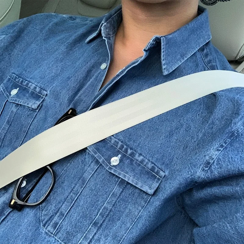 Denim Shirt Autumn Men's Light Luxury Retro Popular Denim Shirt Leisure Long Sleeve Button-down Premium Solid Color Business Pocket Shirt