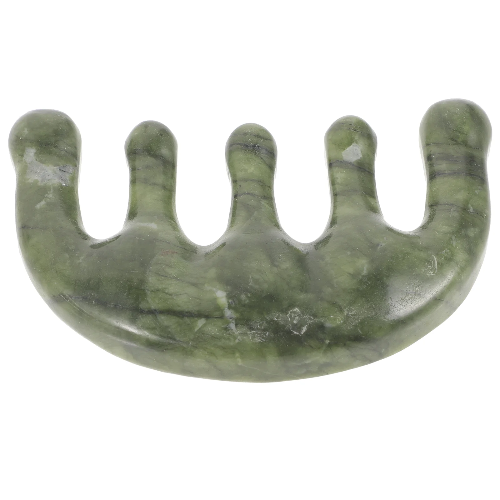 

Mini Brush Head Jade Comb Scalp Comb Men Gua Sha Comb for Scalp Care Head Health Beauty Tools