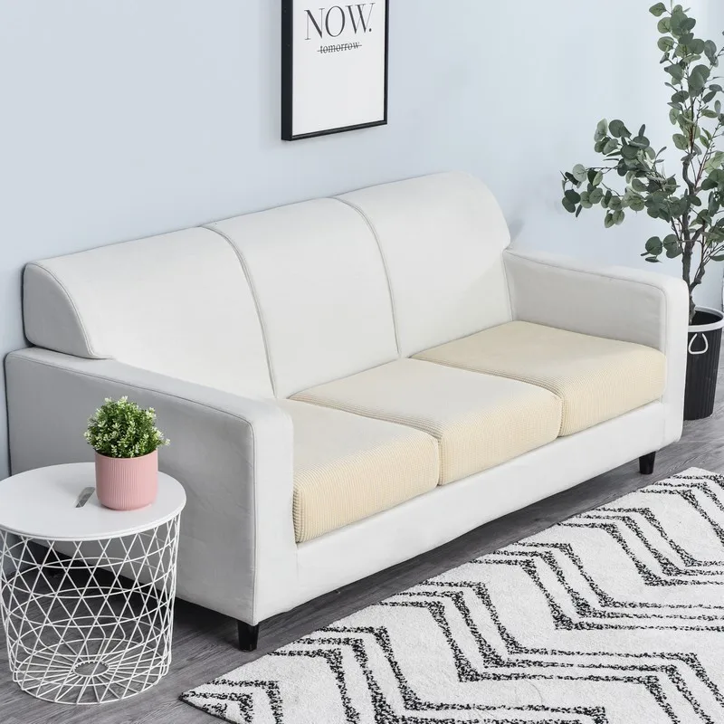 sofá jacquard capas de cadeira de lã