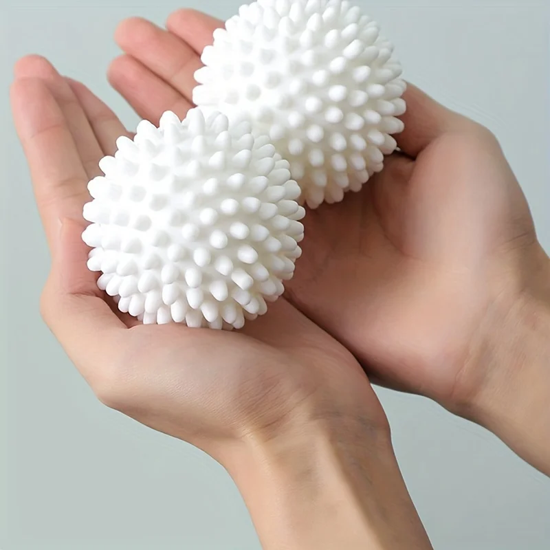 6 reusable laundry balls - effective anti wrap laundry, drying, fabric softening, stain removal, and care - for cleaning 5