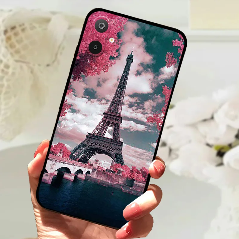 Fashionable Shockproof Silicone Phone Case - Soft TPU Back Cover