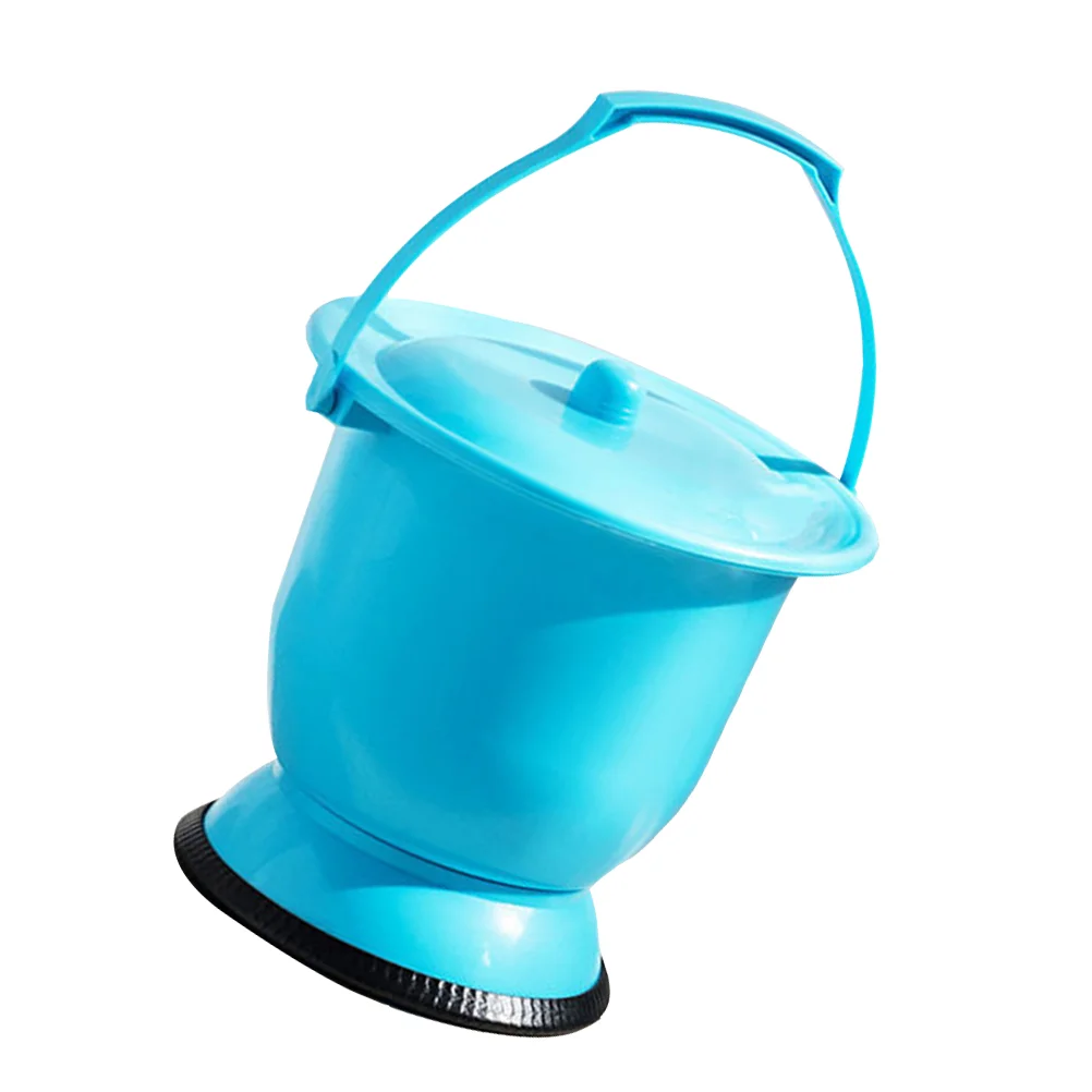 

Children's Toilet Plastic Spittoons Urinal Pail Pot Night Household Dust-proof with Lid