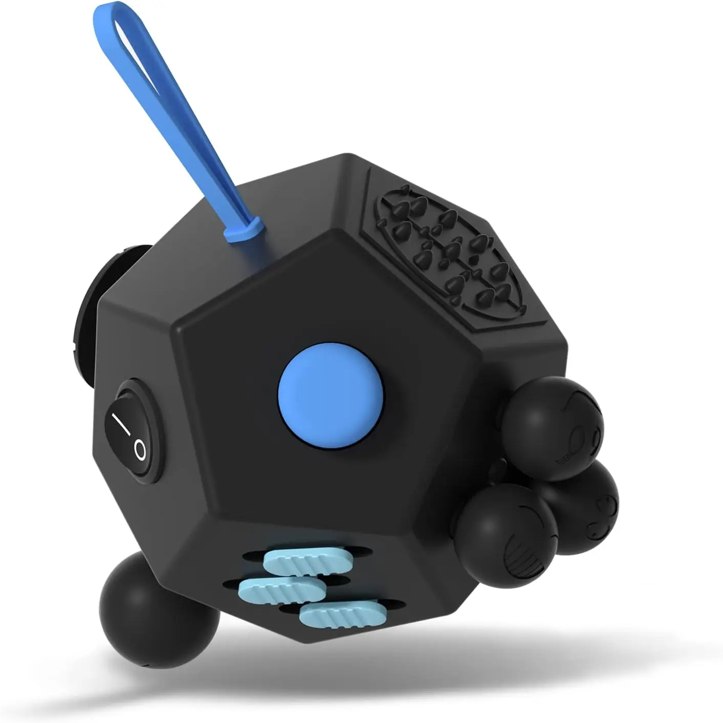 Fidget Dodecagon &ndash;12 Side Fidget Toy Cube Relieves Stress and Anxiety Anti Depression Cube for Children and Adults