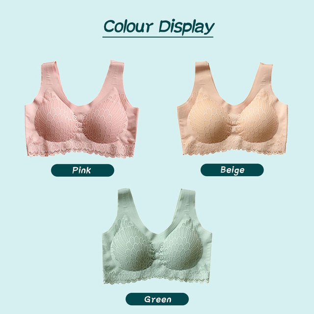5D TH Latex Bras Wireless Contour Plus Size Bra Fast Shipping Full Coverage Underwear Sports Fitness Yoga Dropshipping