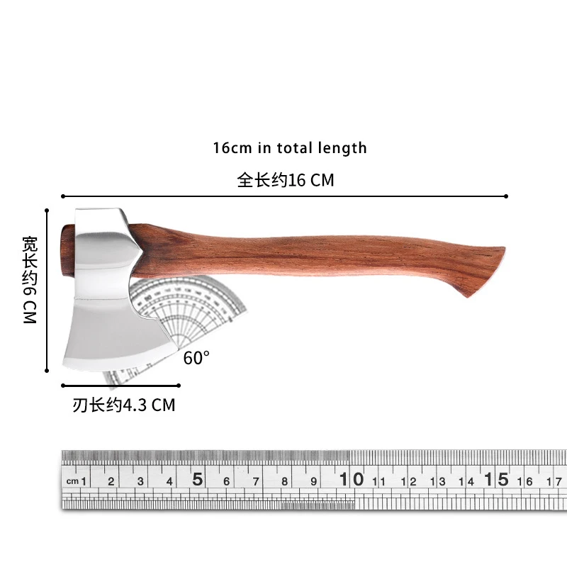 Mini Play Collection Gift Axe Multi functional Axe Demolition and Delivery Tool Sharp Axe Wilderness Mountaineering 4