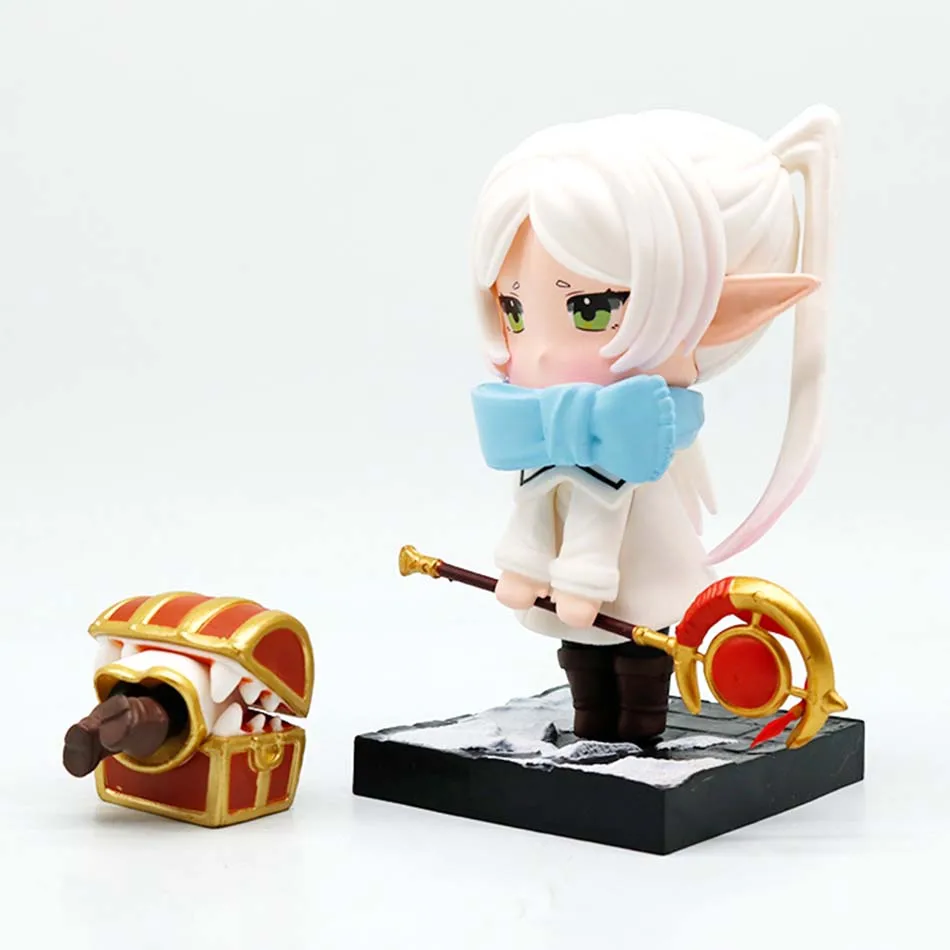 Anime Frieren Action Figures PVC Desktop Ornament Collection - Decorative Statue