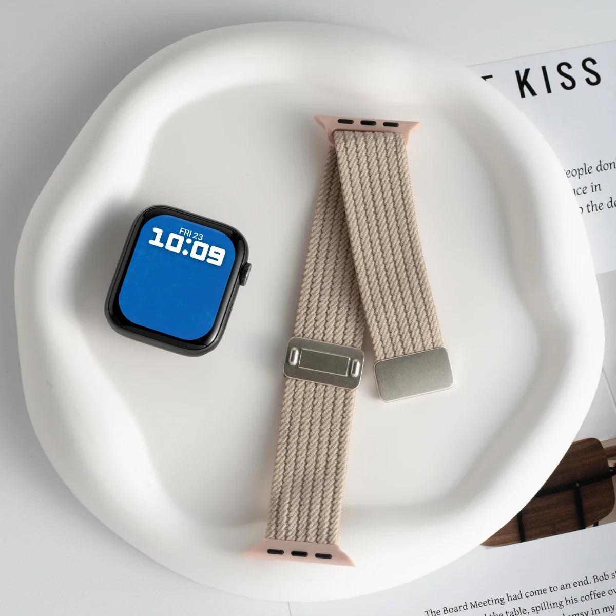 Braided Loop Magnetic Bracelet Strap