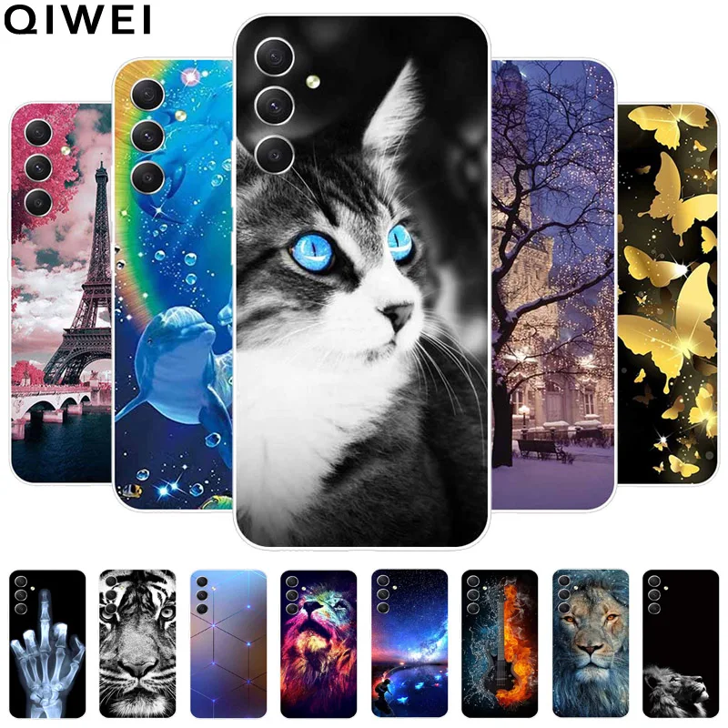 Custodie Per Telefoni Per Samsung A15 5G / A25 5G Cover Silicone Tpu Soft Protector Coques Per Samsung Galaxy A15 4G Conchiglie A 25 15 Paraurti