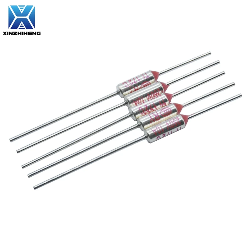Thermal Fuse 5-10pcs RY 10A 250V TF 72 110 130 142 157 165 167 172 185 192 220 230 240 280 Degree Celsius